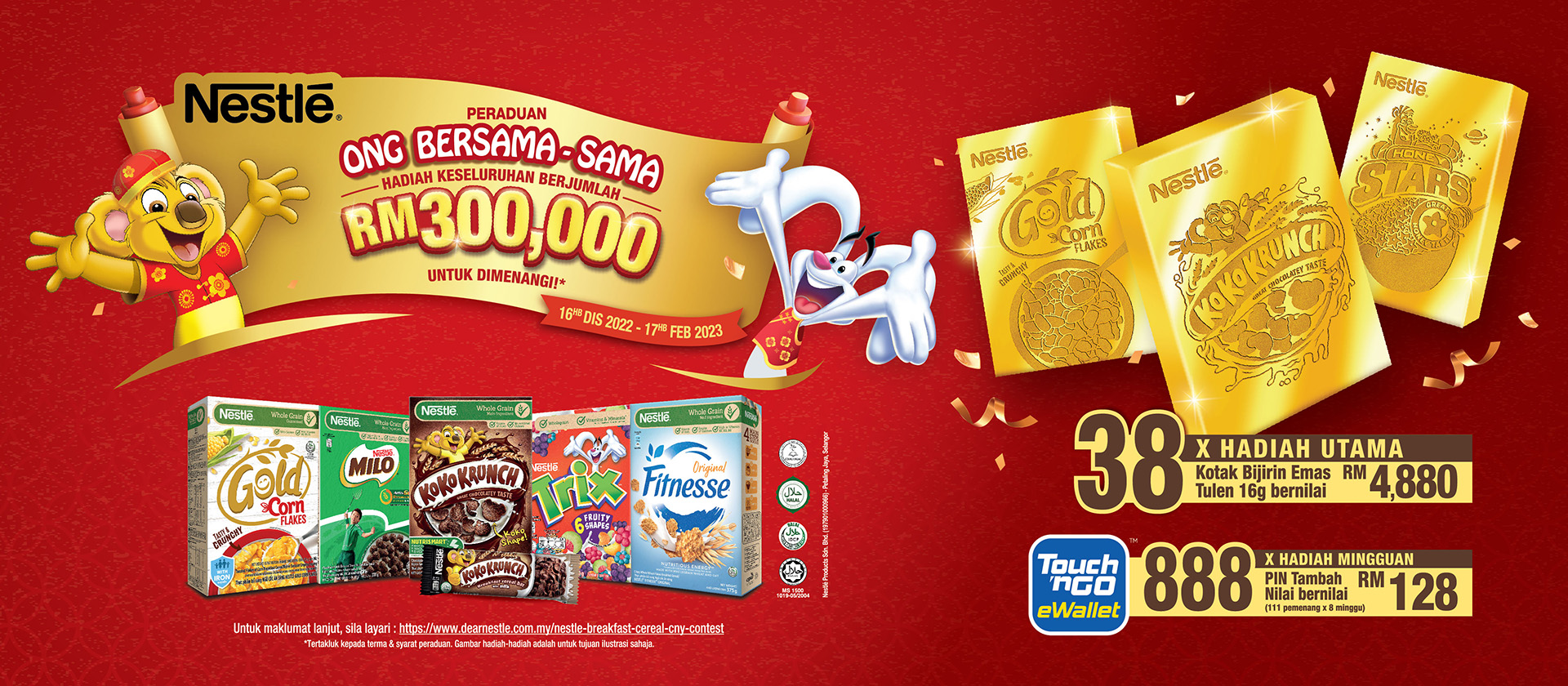 Nestle Breakfast Cereal CNY Contest