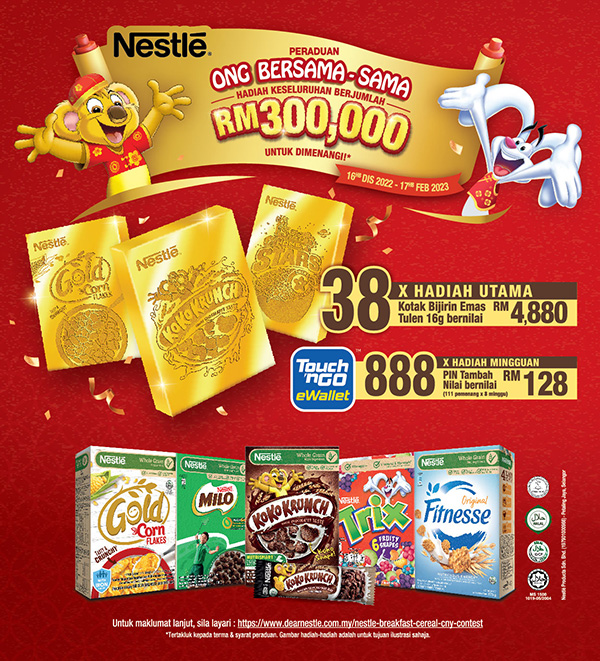 Nestle Breakfast Cereal CNY Contest